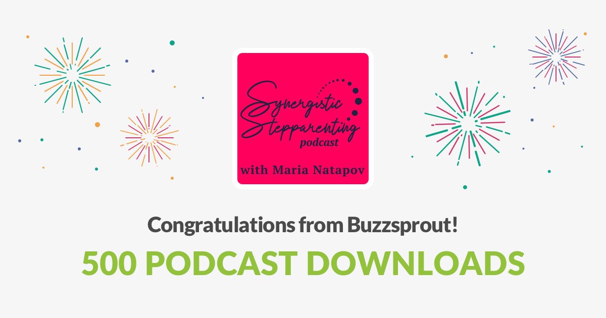 MariaNatapov's tweet photo. Thrilled to have exceeded 500 downloads of Synergistic Stepparenting Podcast!!! 

A sincrere “Thank You” to all the listeners! 

Wanna check it out the show? Go here: https://t.co/UlSE73xnK2

#podcasthost #podcast #podcastshow #blendedfamily #blendedfamilies #stepparenting https://t.co/o3tKRsxiW2