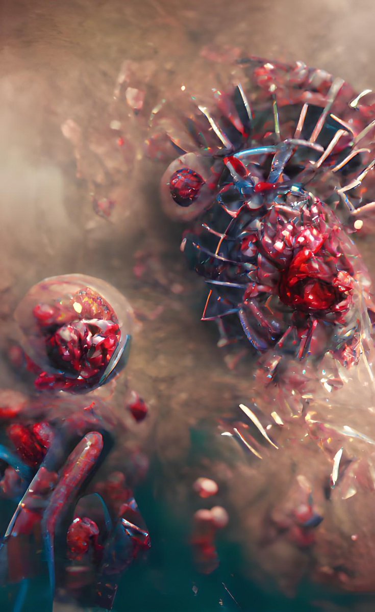 endeavescapeart's tweet photo. Contagion: #1 of 12

Created on https://t.co/vAPOR78PJc using the terms Viruses Sterile Needle Infect. Art Style: Fantasy Art.
#NFT #NFTCommunity #NFTCollection #AIArtwork #abstractnft #womboart @wombo https://t.co/dHoRqKrhci