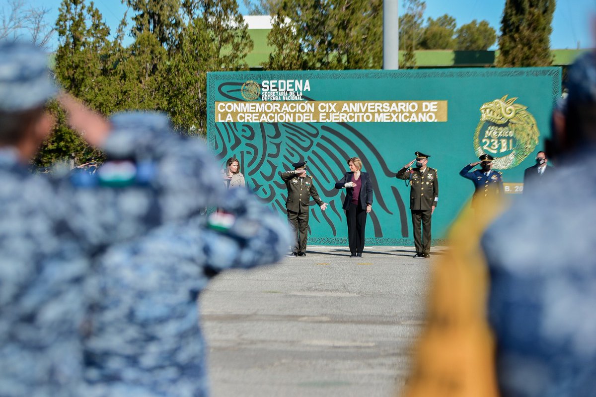 MaruCampos_G's tweet photo. Este 19 de febrero conmemoramos el 109 Aniversario de la creación del Ejército Mexicano. 

Los chihuahuenses reconocemos el papel vital que cumplen las Fuerzas Armadas en nuestra protección y seguridad.

¡Feliz #DíaDelEjércitoMexicano! https://t.co/qbVzzMVyOP