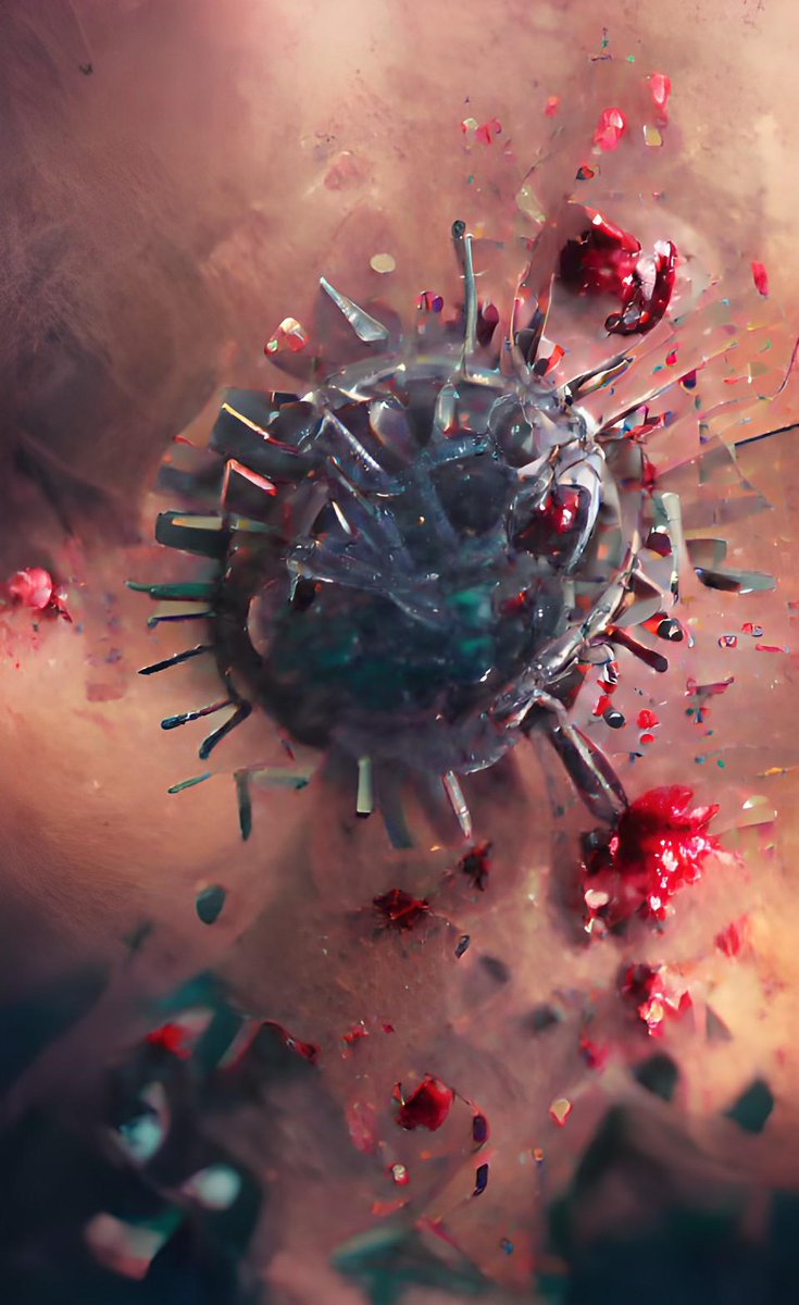 endeavescapeart's tweet photo. Contagion: #9 of 12

Created on https://t.co/vAPOR6RekC using the terms Viruses Sterile Needle Infect. Art Style: Fantasy Art.
#NFT #NFTCommunity #NFTCollection #AIArtwork #abstractnft #womboart @wombo https://t.co/O09ieGnVF8