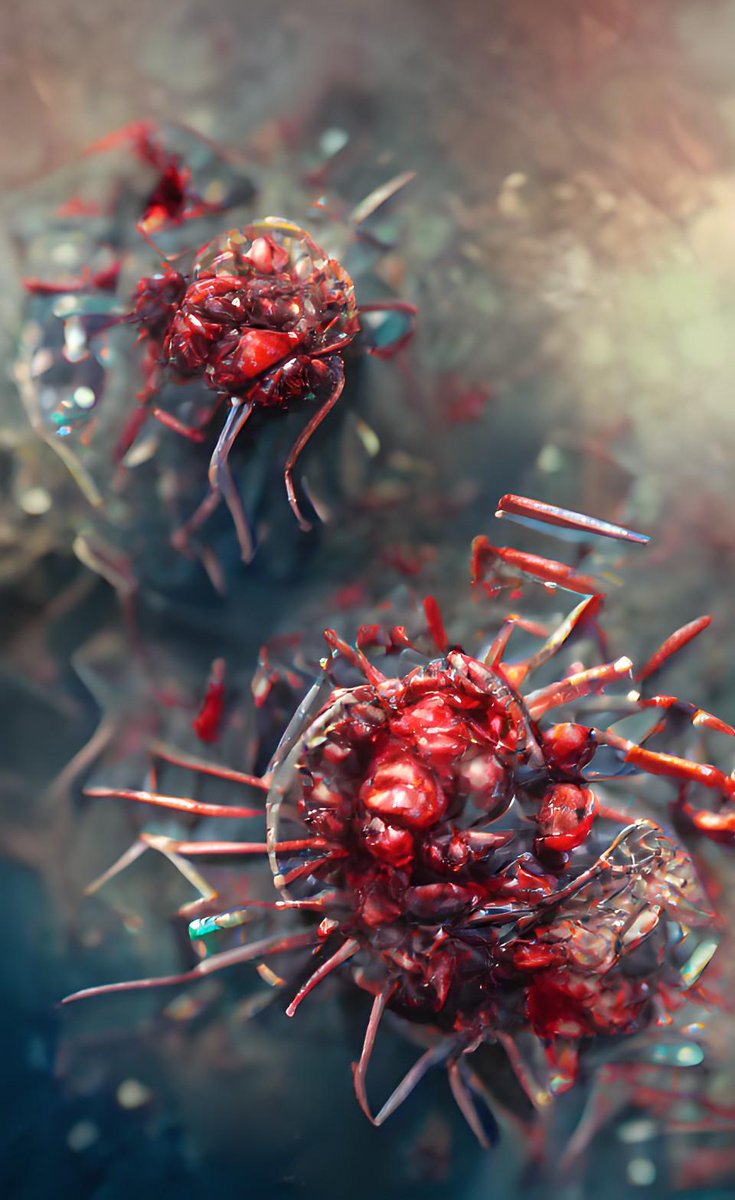 endeavescapeart's tweet photo. Contagion: #10 of 12

Created on https://t.co/vAPOR6RekC using the terms Viruses Sterile Needle Infect. Art Style: Fantasy Art.
#NFT #NFTCommunity #NFTCollection #AIArtwork #abstractnft #womboart @wombo https://t.co/5TXxrZIDFc