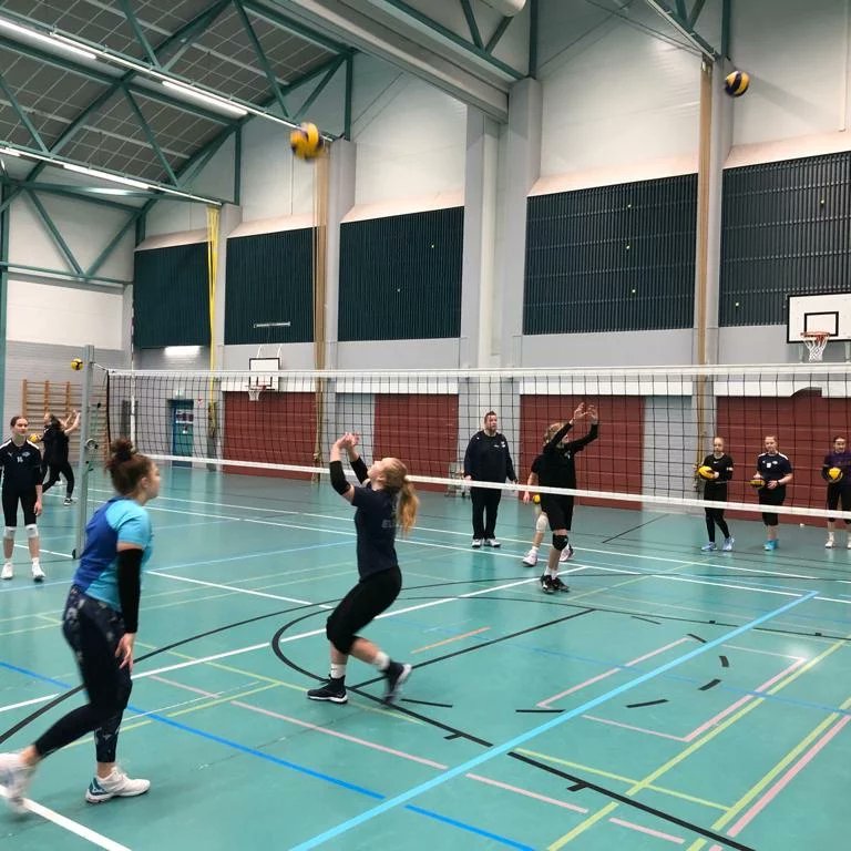 LempoV's tweet photo. Lempo-Volleyn upea passariklinikka keräsi lauantaina yli 20 Lempo-junnua kolmen tunnin treenijaksolle oppimaan uutta passauksen saloista🤩Ekaa kertaa pidetyn klinikan organisoi junnupäällikkö Tuomas ja nautittiin liigatason videokoosteistakin💪Kiitos osallistuneille! #lentopallo https://t.co/YL7QtELLsB