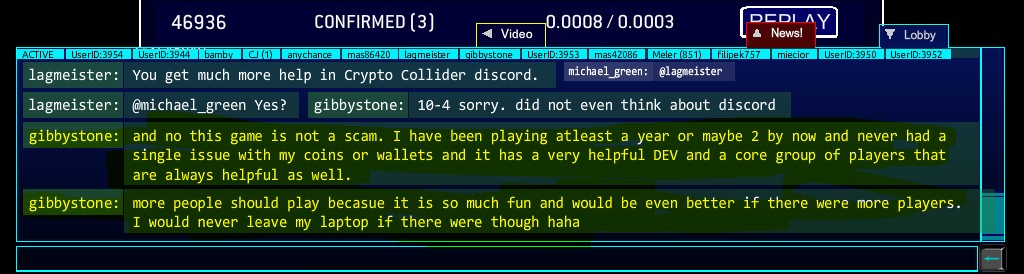 Crypto_Collider's tweet photo. I wish there was more players too
its so cool to get this type of spontaneous response 💪 https://t.co/N7t4BiACq5