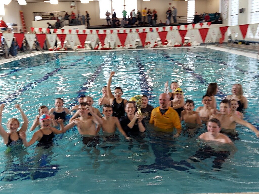 adeehr's tweet image. Congratulations Chilton middle school on winning conference swim today.