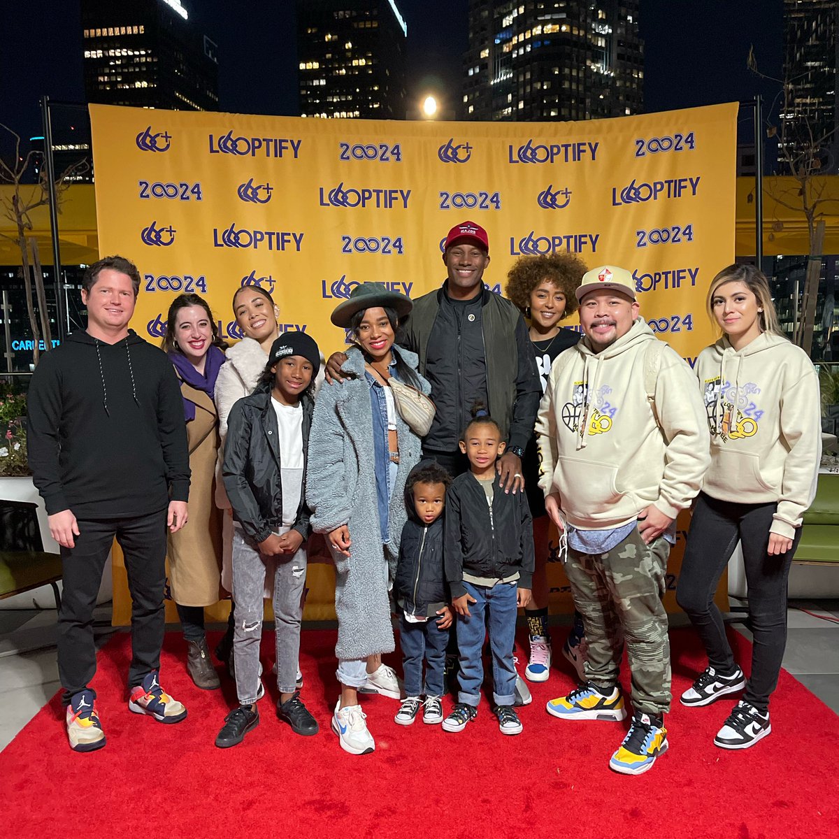 Good times for the Looptify event in Los Angeles with my family. Got to meet some great people, artist and influencers. <a href="/looptify/">Looptify</a> <a href="/KreeshaTurner/">Kreesha Turner</a> <a href="/LoveEbonique/">Ebonique</a>