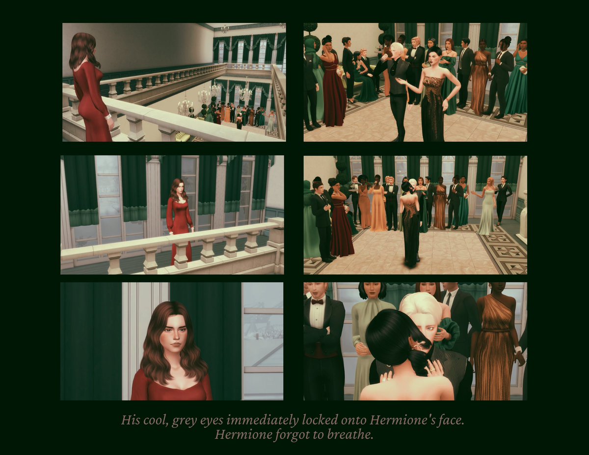 dramionesims's tweet photo. More #Manacled Sims! I post them on the FB group Granians and Paper Cranes. #Senlinyu #Dramione #Draco #Hermione https://t.co/sOhdvvvAF8