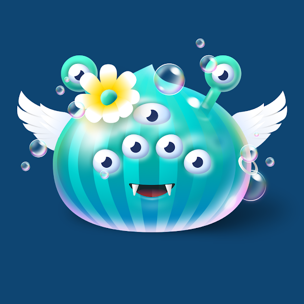 Slime #500 (aka The Beast) was just traded for 4.2069 ETH! 🙀✨