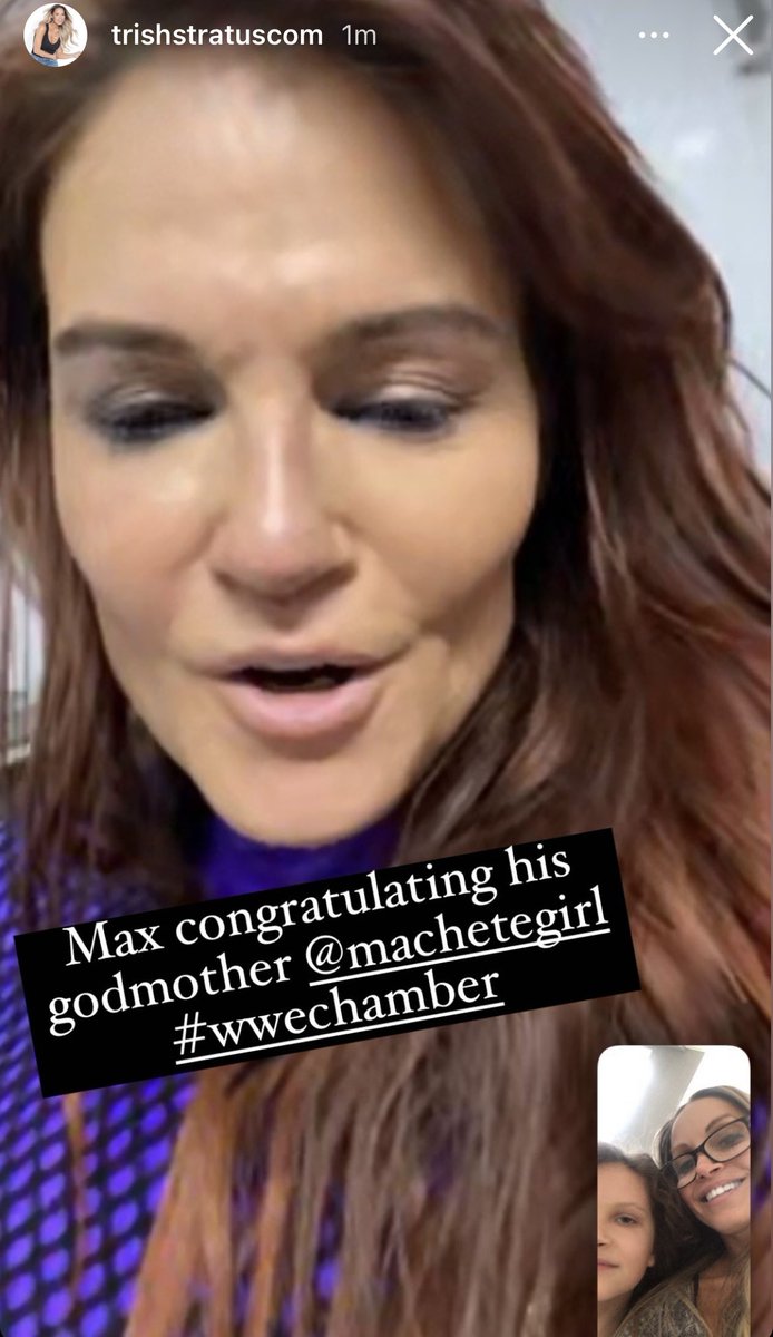 RT @femalelroom: Trish Stratus & Lita on FaceTime right after her #WWEChamber match .. TRUE BESTIES! https://t.co/vDFsgCeZNN