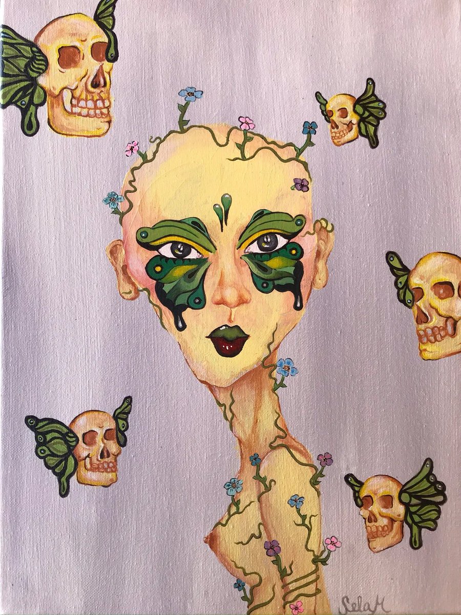 yiselart's tweet photo. Acrylic painting https://t.co/2wG3ql66xc