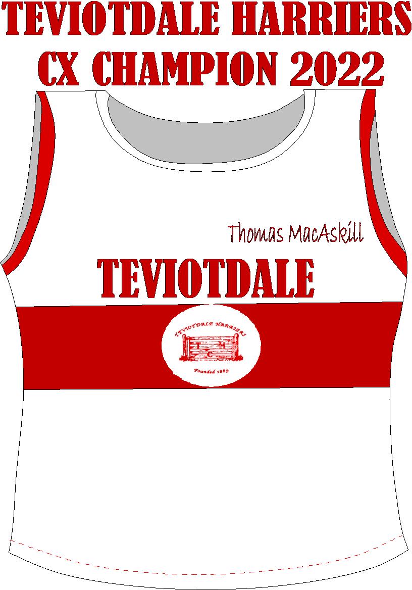 Well done Thomas MacAskill winning @TeviotHarriers senior cross country championship today.