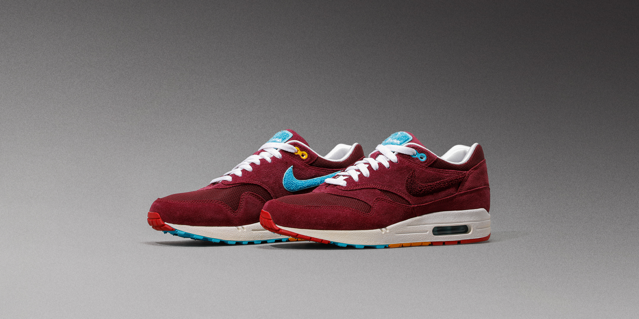 Flight Club on Twitter: "In 2010, Dutch boutique Patta and artist Piet Parra  represented Amsterdam to the fullest with the Air Max 1 Premium 'Cherrywood.'  The sneaker dons a red suede and