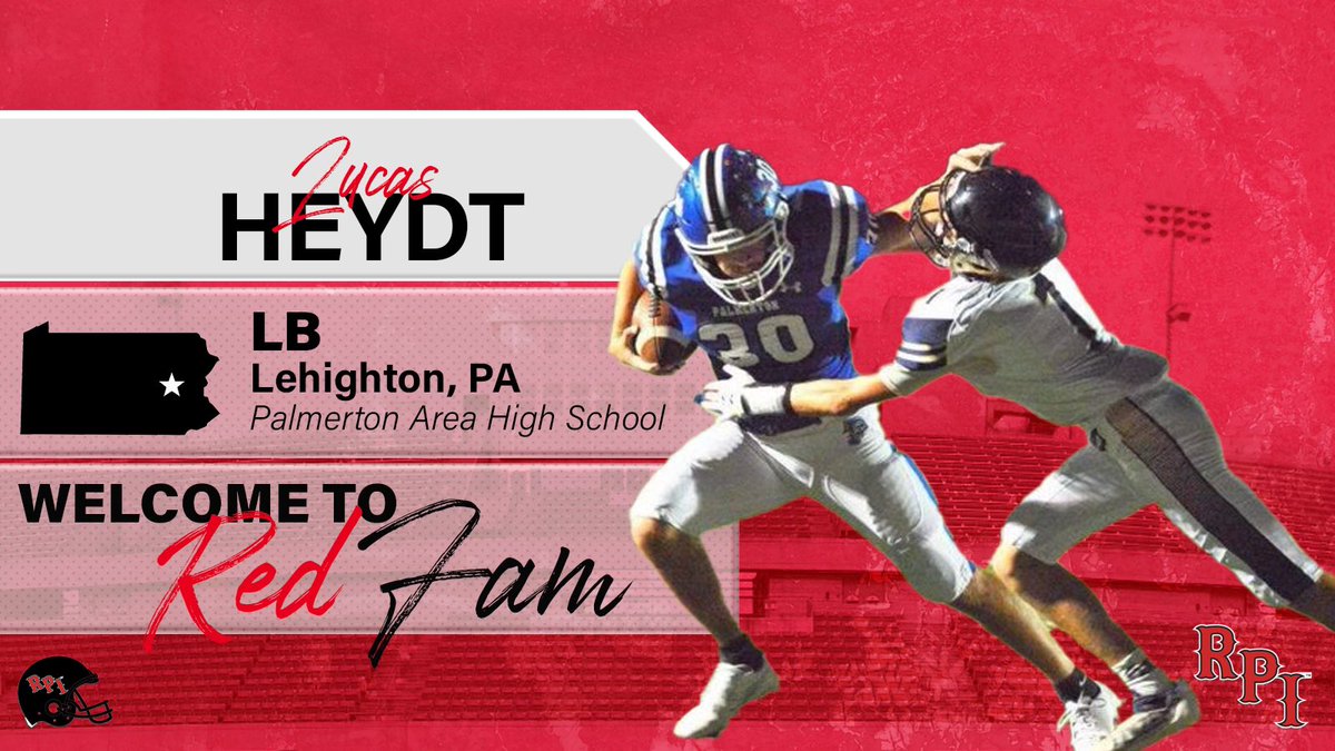 Lucas Heydt (@lucasheydt30) on Twitter photo I am extremely excited to announce that I will be continuing my academic and athletic career at Rensselaer Polytechnic Institute!!! Go Engineers! #REDFAM <a href="/CoachBarbieri/">Rob Barbieri</a> <a href="/CoachKosanovich/">Eli Kosanovich</a> <a href="/CoachJDittman58/">Jeff Dittman</a> @PalmertonHigh I am extremely excited to announce that I will be continuing my academic and athletic career at Rensselaer Polytechnic Institute!!! Go Engineers! #REDFAM <a href="/CoachBarbieri/">Rob Barbieri</a> <a href="/CoachKosanovich/">Eli Kosanovich</a> <a href="/CoachJDittman58/">Jeff Dittman</a> @PalmertonHigh