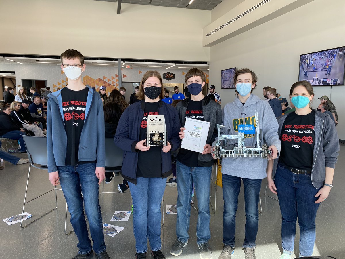 These guys just won our first ever trophy for VEX Robotics and qualified for State!!!! <a href="/BL_CTE/">Basehor-Linwood CTE</a> <a href="/blhsbotcats/">BLHS BoTcats</a> <a href="/basehorinfo/">Basehor Sentinel</a>