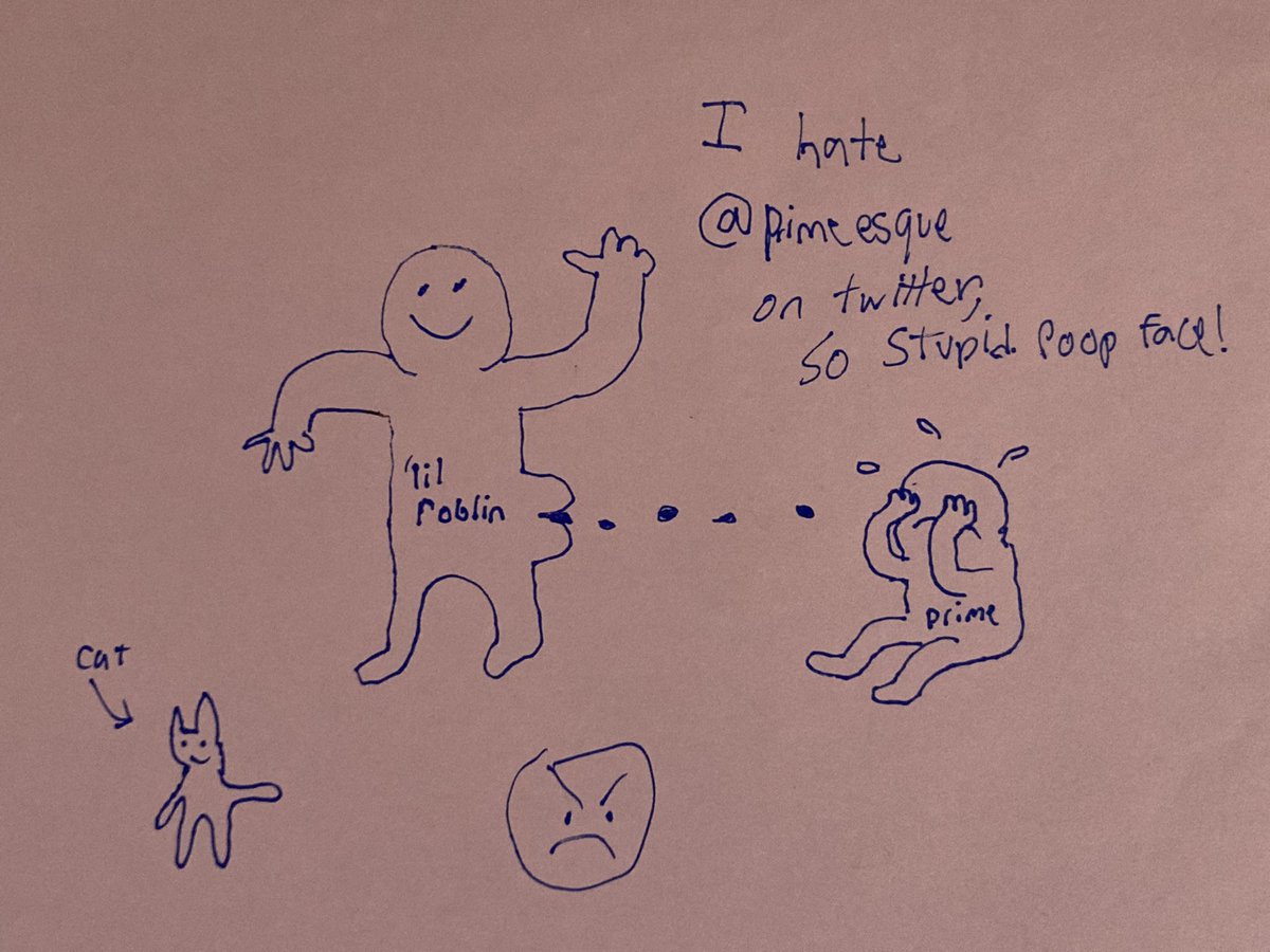 LilRoblin's tweet photo. You must think you’re really funny,
Stop attacking all my fans!
Your claim is quite disputed,
MORE ICONIC THAN MY VANS!?

While your rhythm was a bop,
You were just a one hit wonder!
After Roblin’s through with you
You will be buried, six feet under! https://t.co/a5ix087raH