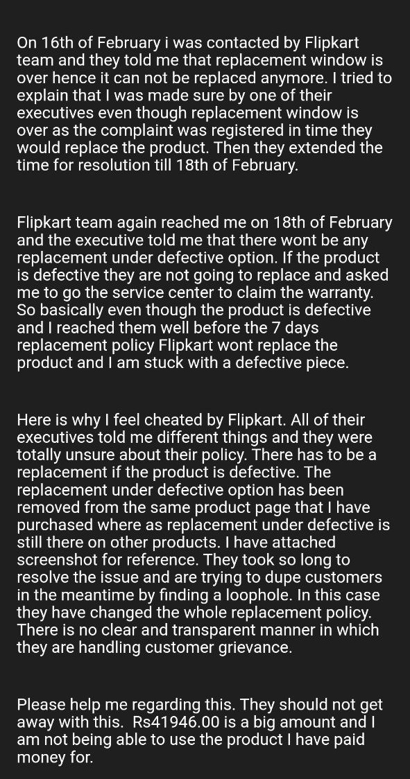 neeladri_bal's tweet image. If you have two minutes time please go through this and see how Flipkart is playing with its customers. 

@C4ETech @AmreliaRuhez @geekyranjit @GyanTherapy @ManojSaru @tech_burner @TrakinTech @TechnicalGuruji