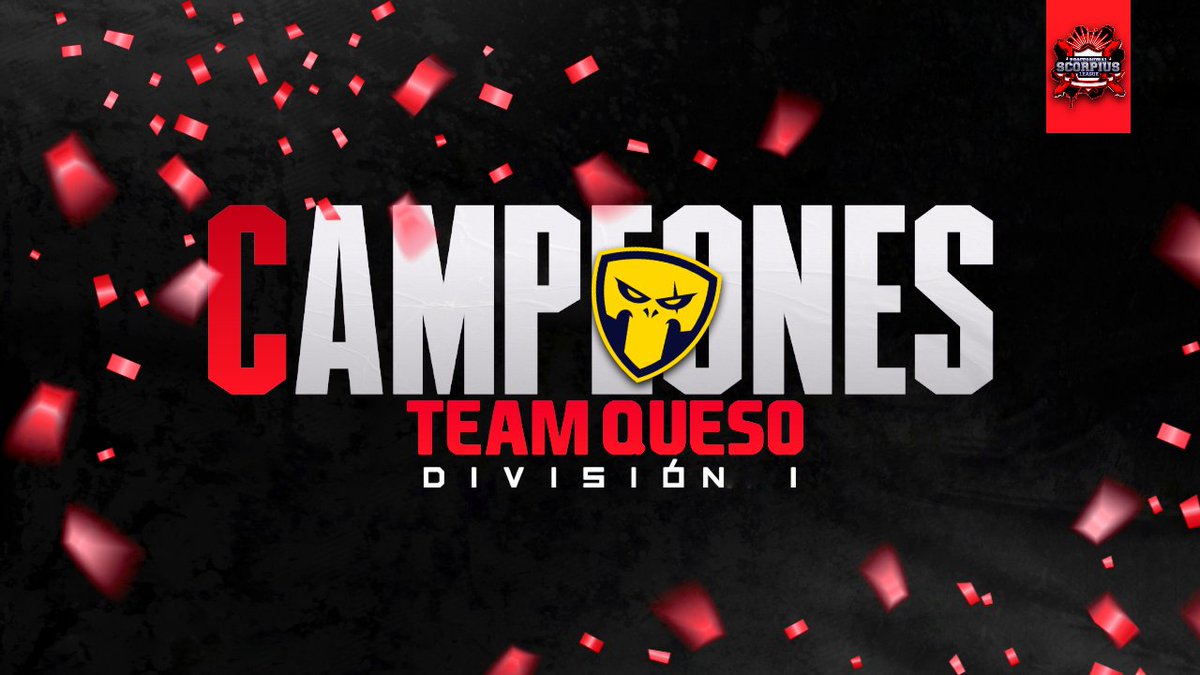 Liga PSL (@ligapsl) on Twitter photo Muchas gracias por confiar en nosotros y agradecemos su participación en esta 2da Temporada damos a conocer nuestro Ganador dentro de la División 1 que con su esfuerzo logro llevarse la victoria a casa!!
Felicidades <a href="/TeamQuesoGG/">Team Queso</a> ❤️🏆✨🏆❤️ Muchas gracias por confiar en nosotros y agradecemos su participación en esta 2da Temporada damos a conocer nuestro Ganador dentro de la División 1 que con su esfuerzo logro llevarse la victoria a casa!!
Felicidades <a href="/TeamQuesoGG/">Team Queso</a> ❤️🏆✨🏆❤️