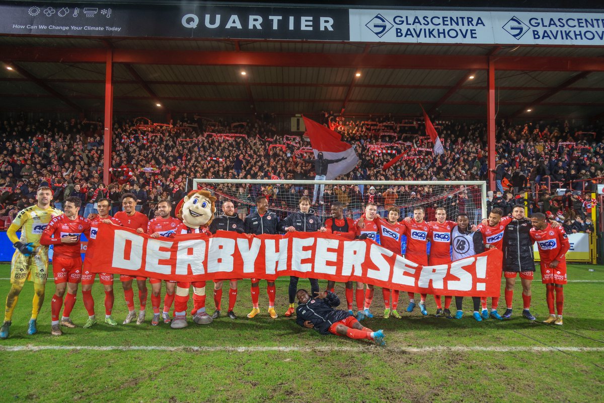 Derbyheersers. ♥️🤍

#KVKZWA #DeDerby #WeDoenVoort 🔴⚪️