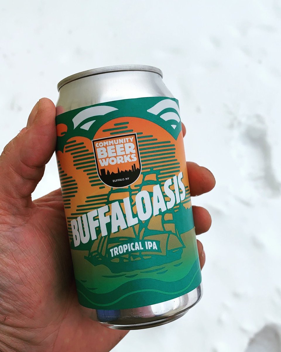 BrinkPaul_716's tweet photo. Might be the furthest thing from tropical out there but this 12 oz of delicious from @communitybeer really helps #ipaallday #letsgettropical https://t.co/HhCGOXQJm8