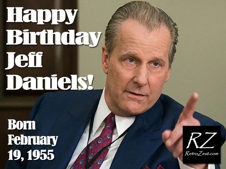 Happy Birthday to great actor Jeff Daniels! 