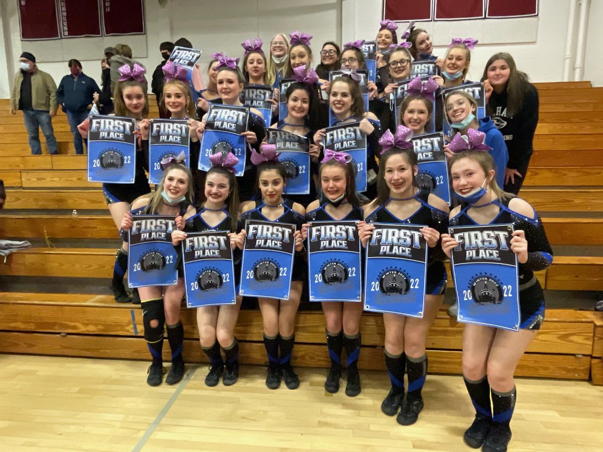 phspythons's tweet image. Congrats to the PHS Cheer Team on their big win today in Concord. Two weeks until states.#proudAD