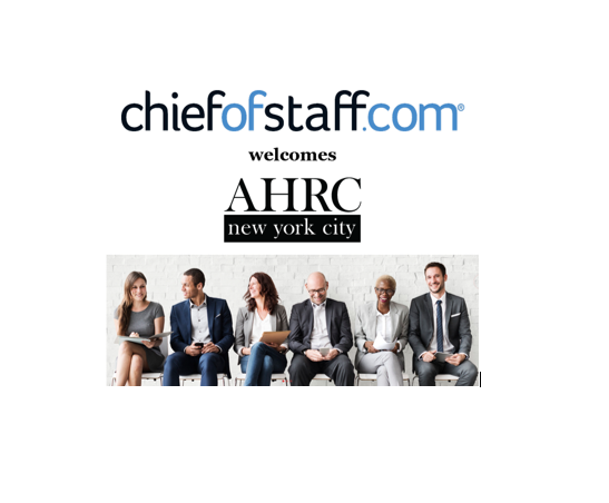 chiefofstaffcom's tweet photo. Chiefofstaff welcomes AHRC New York City as its newest client. AHRC NYC, one of the largest non-profit organizations in New York City, provides vital services to over 15,000 people with developmental disabilities annually. (For additional information:  
https://t.co/ln8MTPaevC) https://t.co/E13rbTufxg