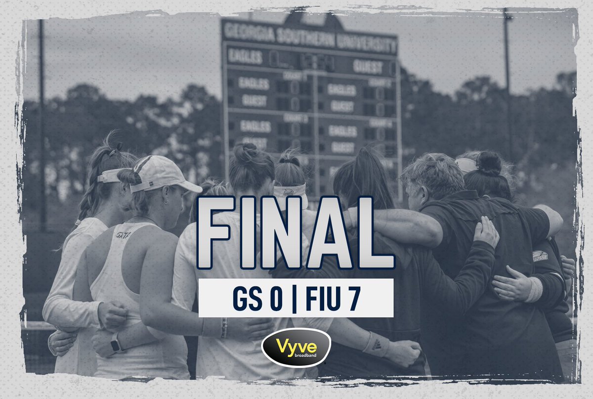 FINAL FROM JACKSONVILLE

Eagles fall to the Panthers in a neutral-site match played at North Florida. We will wrap up the weekend on Sunday, playing the host Ospreys as a part of a doubleheader with @GSAthletics_MT !

#HailSouthern https://t.co/iB05r7VKkW