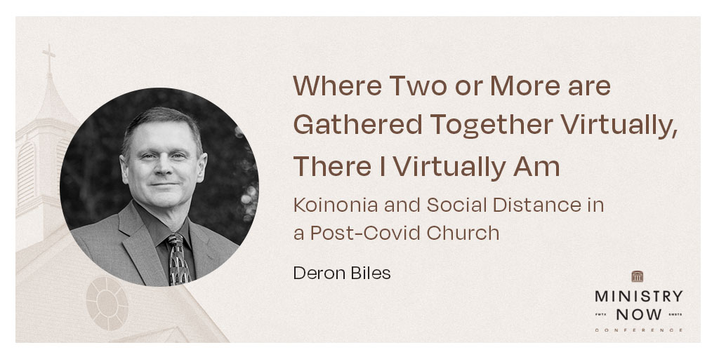 Southwestern Seminary (@swbts) on Twitter photo In this session at #MinistryNow2022, <a href="/deronjbiles/">Deron J Biles</a> will discuss how COVID-19 has influenced the use of technology in ministry. The focus will be on maintaining care which requires proximity while appreciating caution which prefers distance.
Register today: swbts.edu/ministrynow2022 In this session at #MinistryNow2022, <a href="/deronjbiles/">Deron J Biles</a> will discuss how COVID-19 has influenced the use of technology in ministry. The focus will be on maintaining care which requires proximity while appreciating caution which prefers distance.
Register today: swbts.edu/ministrynow2022