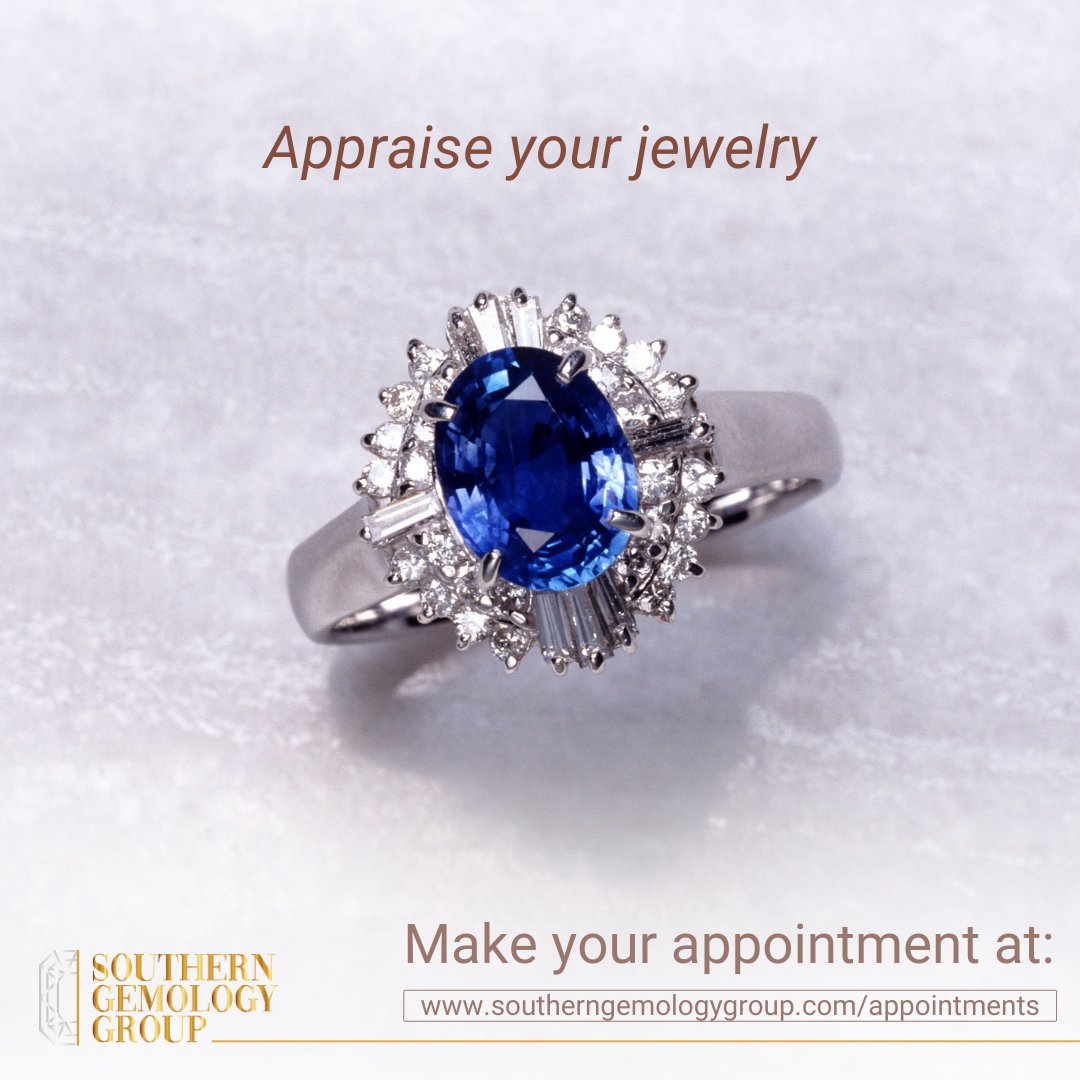 southgemgroup's tweet photo. Did you know that taking care of your fine jewelry goes far beyond protecting them from a daily use? Another way of protecting and keeping your valuable pieces secure is getting them appraised against theft or loss.

#jewelryappraisal #orlandojewelry #jewelryappraiser https://t.co/iF6gnRAx3o