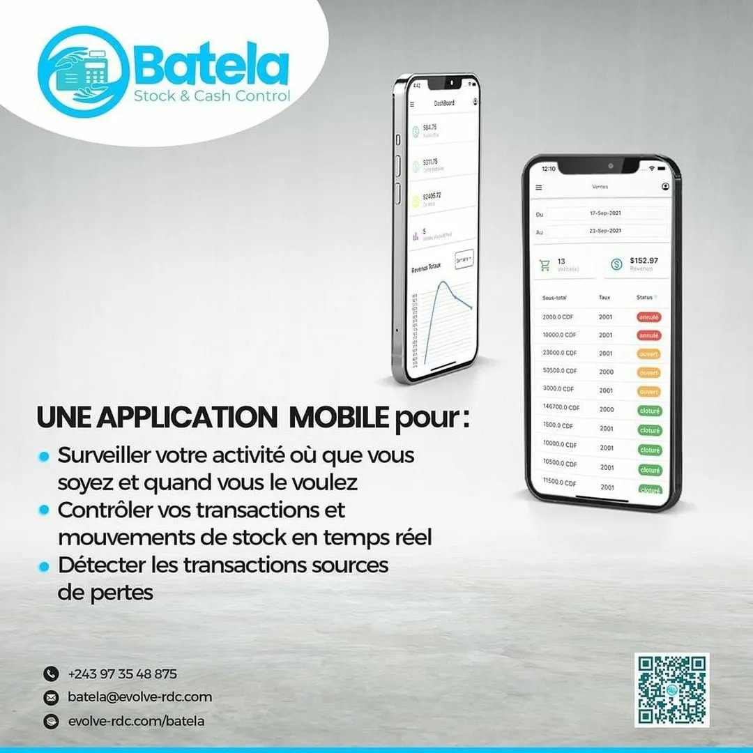 YaBisoPonaBiso's tweet photo. #KINSHASA 🇨🇩 Batela Box
Caisse Enregistreuse connectée, tout-en-un. Gestion de stock/inventaire en temps réel et solution de gestion de point de vente,100% made in 🇨🇩
Contact :
+243 973 548 875
Batela@evolve-rdc.com
#ConsommonsCongolais 🇨🇩
#YABISOPONABISO https://t.co/aTXOWvNKNe