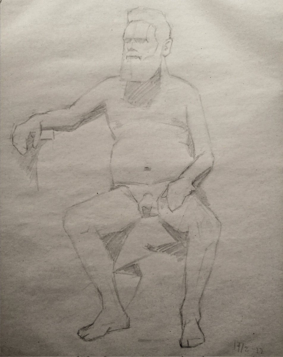 rgbeard_art's tweet photo. I have started to studie at the Swedish Academy of Realist Art i Simrishamn and will start posting some images from that here.
These are from 2.5h hour kroki poses. https://t.co/41M9UyhDgl