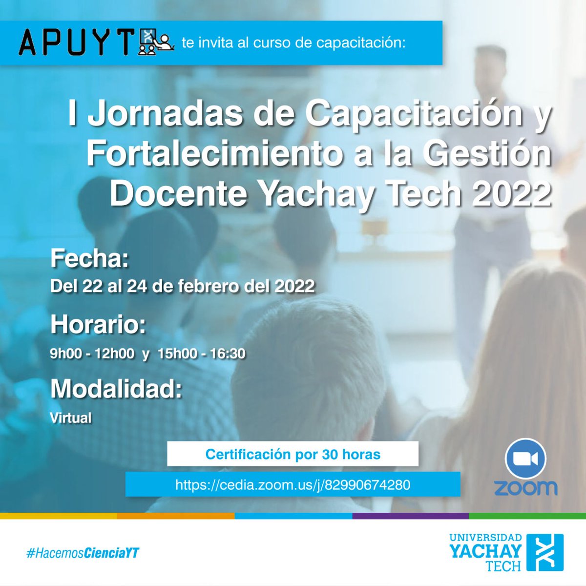 Asoc. de Profesores de la Universidad Yachay Tech tweet media