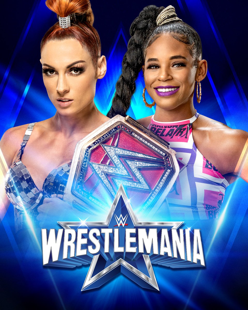 .@BiancaBelairWWE will challenge @BeckyLynchWWE for the #WWERaw #WomensTitle at #WrestleMania! @SonySportsNetwk @SonyLIV