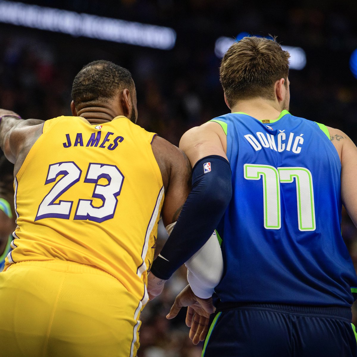 LegionHoops's tweet photo. LeBron on Luka:

"I love everything about his game. I love everything about him. The way he plays the game reminds me of how I play the game. We're triple threats. We rebound, we pass and we'll put 40 on you too if you disrespect us. Absolutely."

Game recognizes game. https://t.co/pbbGcNeLV8