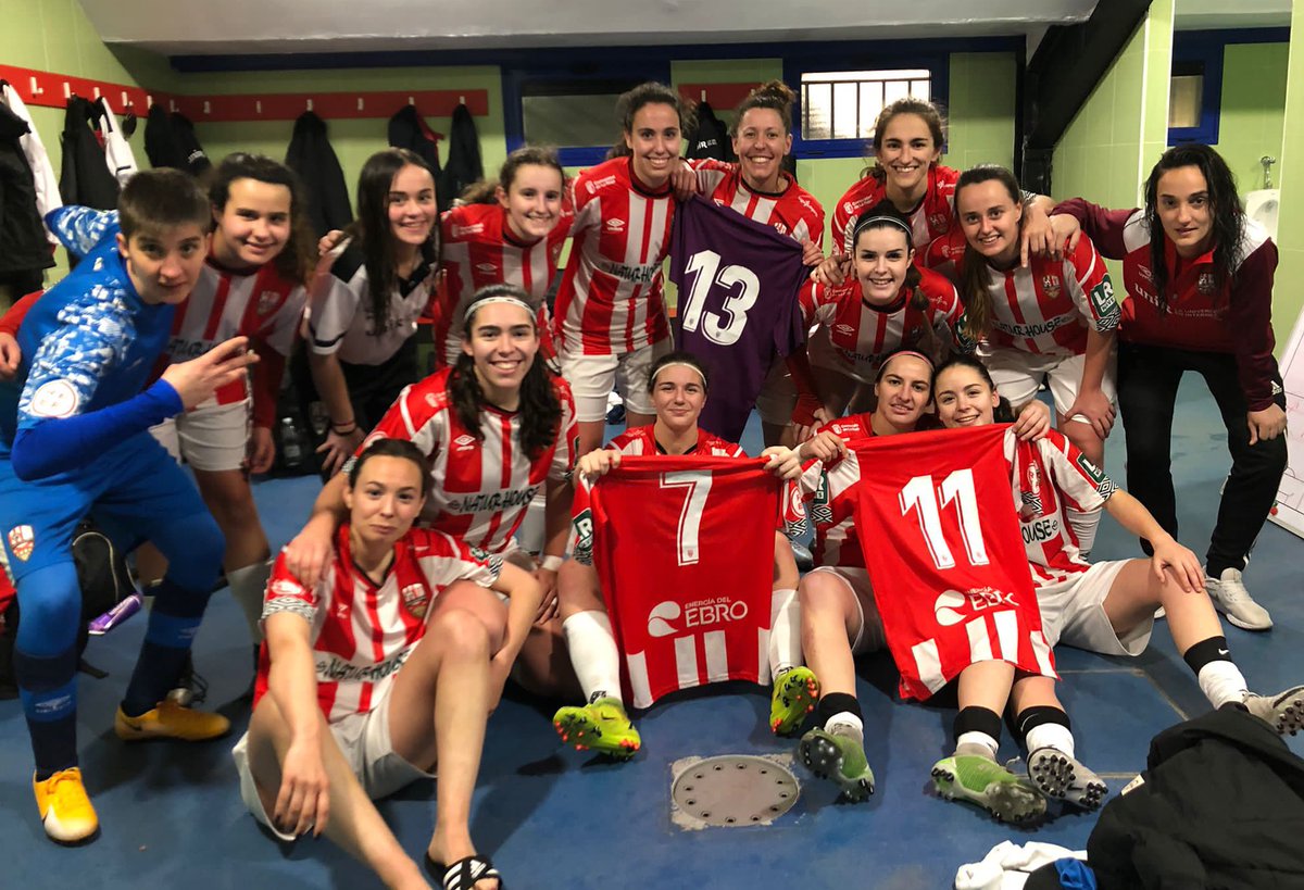 UDLogrones's tweet photo. Terminamos hoy el repaso de nuestros equipos con victoria del Femenino, en Territorial, ante @DUXLogrono C (0-4). ¡Grandes, chicas! 🙌🏻🙌🏻🤍❤️ https://t.co/JkxAmevkXg