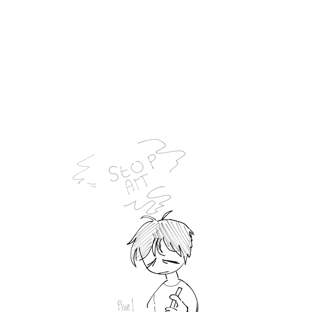 Ephreme131's tweet photo. I take a temporary break from full-fledged art because I spend too much energy on them and do not have time to rest, I can only draw sketches for now 
If I post something, it will not be as beautiful, so for some period of time I will not release full-fledged art.
Sorry 😞✋ https://t.co/GJIxt7ITOa