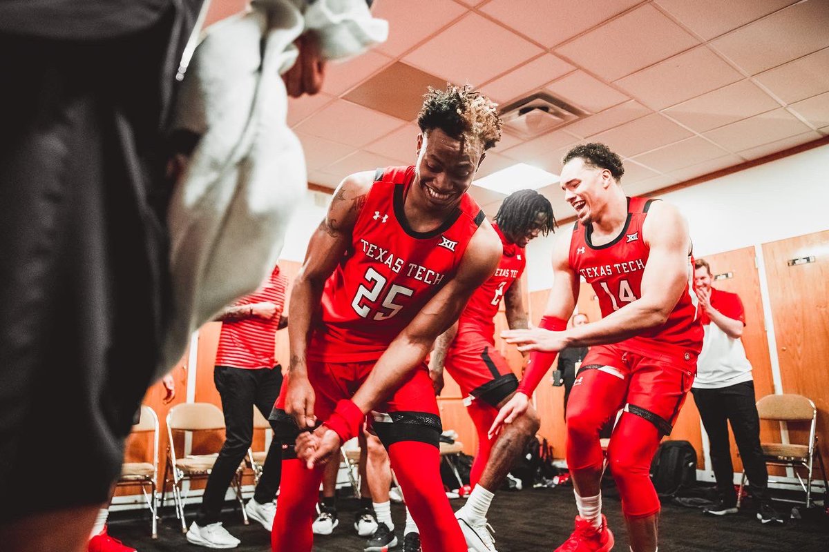 TexasTechMBB's tweet photo. Brought our own energy 🔋 https://t.co/PHeNFbEiVk