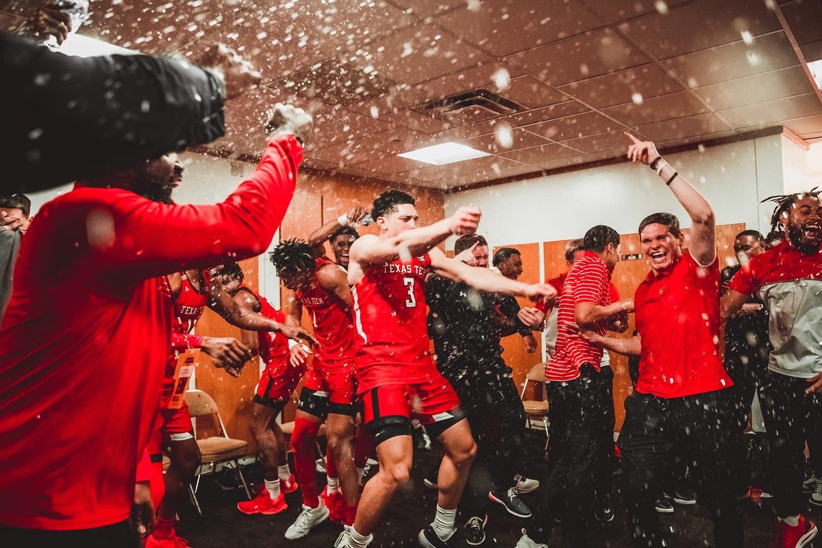 TexasTechMBB's tweet photo. Brought our own energy 🔋 https://t.co/PHeNFbEiVk