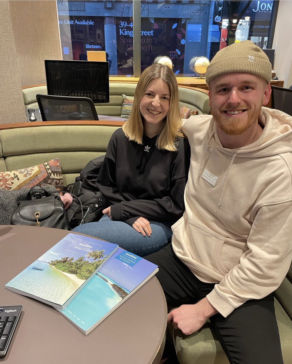 KuoniManchester's tweet image. What a wonderful day , so many happy couples came in today to book their special moments ! Big birthday celebration for Lucy and Lee in the Indian Ocean 🌍🛫🎂