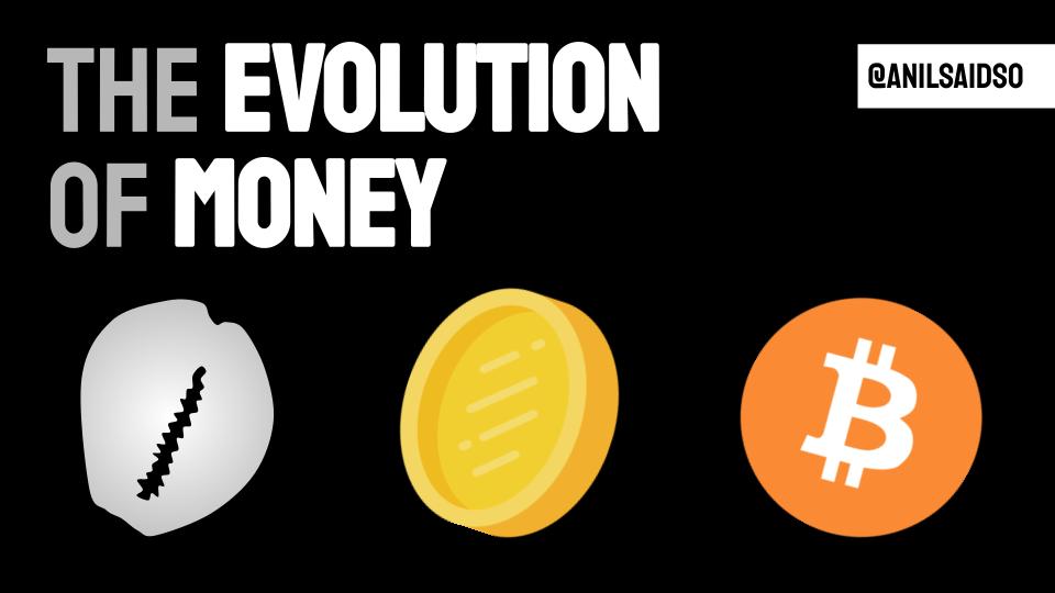 The things we've used as money have evolved over time. 

This is critical to understand if you'd like to be able to make sense of the future.

THREAD.