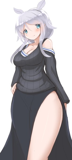 海風さん～

#艦これ版深夜の真剣お絵描き60分一本勝負
#艦これ版真剣お絵描き60分一本勝負_20220219 