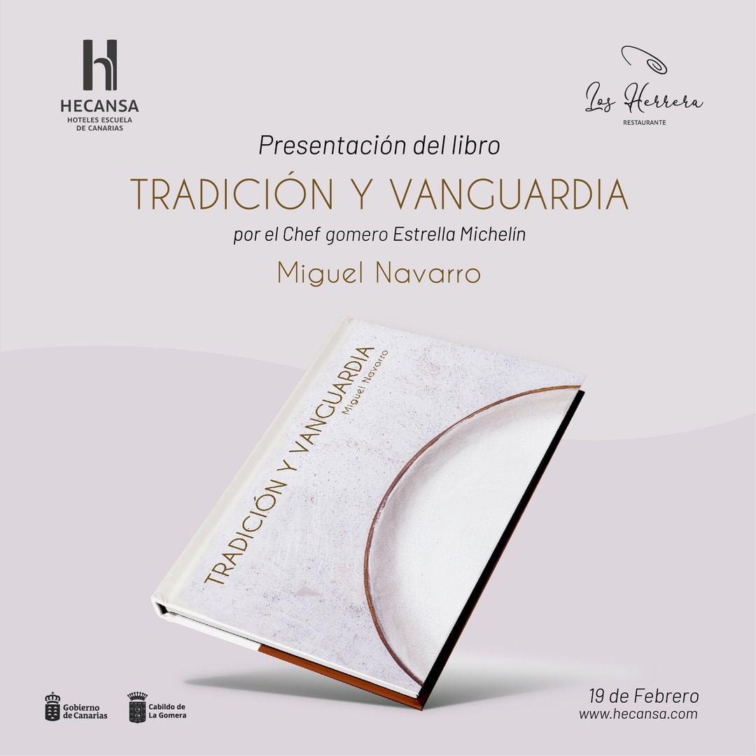 🍴 #gastronomía | El chef <a href="/miguelnavada/">Miguel Navarro</a> inaugura con un libro sobre la gastronomía de La Gomera la Colección <a href="/hecansa/">HECANSA</a>