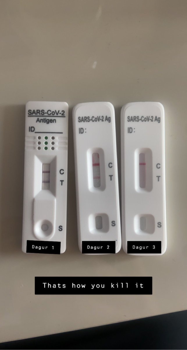 Það tók sóttvarnalækni 3 daga til að greina veiruna og tilkynna mér það, það tók mig tvo daga að losna við hana 😂😂