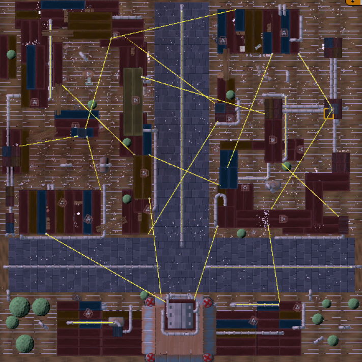 dylan_micheli's tweet photo. Doing asset and general level design passes on our main gameplay area, the "Main Street" level tile, for next week's vertical slice presentation

Still plenty to do before Thursday, but the pieces are starting to come together folks 😎🦀

#gamedev #UnrealEngine #UE4 #indiegame https://t.co/v5hLWu7CAL