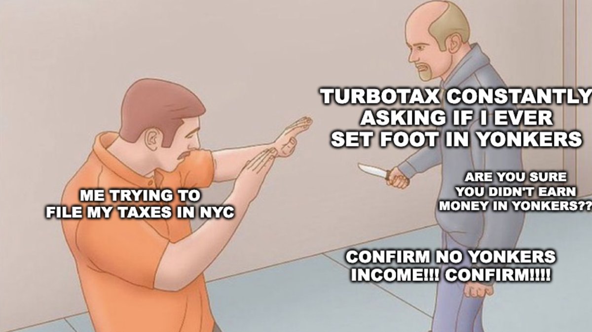 nevona's tweet image. i swear at this point turbotax has me second guessing myself