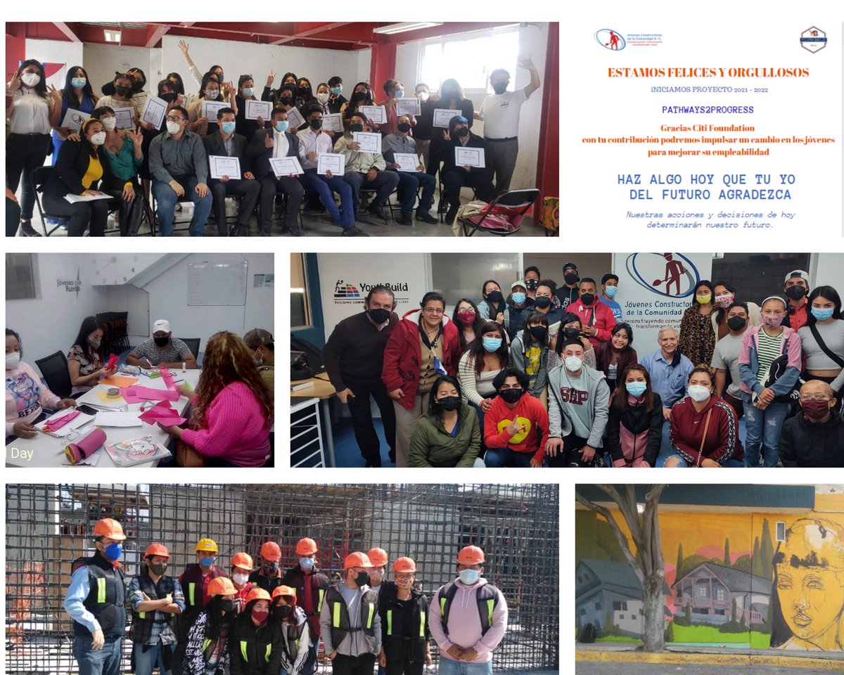 Estamos muy orgullosos de compartirles que en el mes de Diciembre empezamos los nuevos procesos de #Jóvenesconrumbo en Tijuana y CDMX. Con el apoyo de por <a href="/Citi/">Citi</a>banamexCS y <a href="/fomento_social/">Fomento Social Banamex, A.C.</a> a través de #Pathways2Progress; 💥183 jóvenes💥 apuestan por su futuro. @Citi Foundation