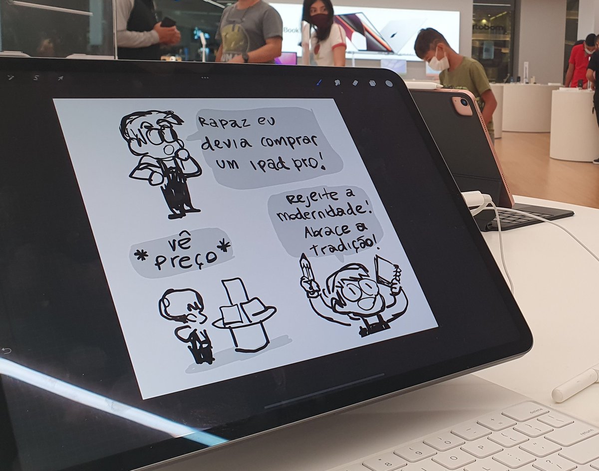 bomdiaetal's tweet photo. deixei um sentimento na loja da apple https://t.co/I1zhaciZ5s