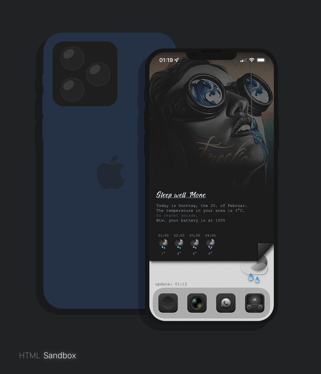 kleinmone's tweet photo. Late night ⭐️

HTML Sandbox @thewaytozion 
Carbon @Nyk0n_ 
Inspired by @paulebh0y 

@Attairdu57slm 
#iNNOVATION 
#nojailbreak https://t.co/hnhlv6zrlS