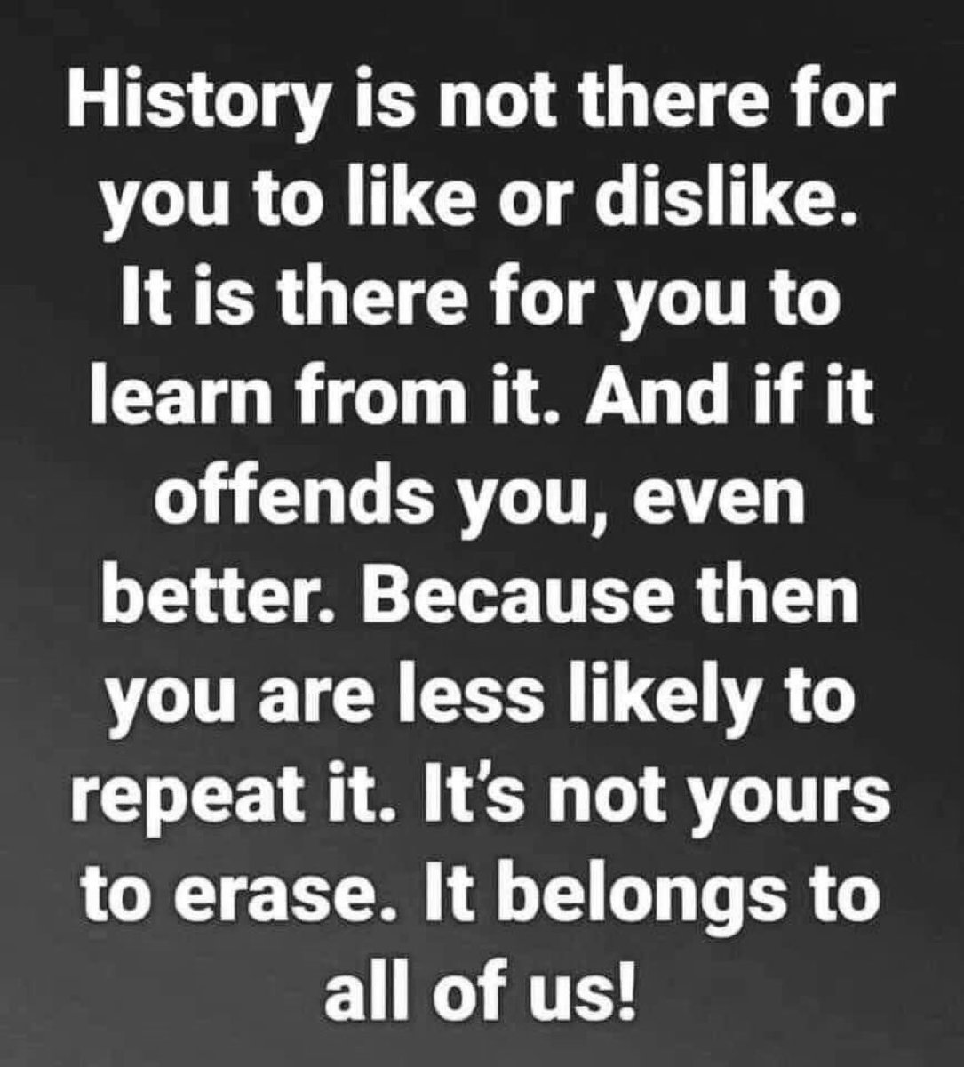 <a href="/GeorgeTakei/">George Takei</a> That’s why it’s so important to teach ALL history….
accurately….💔