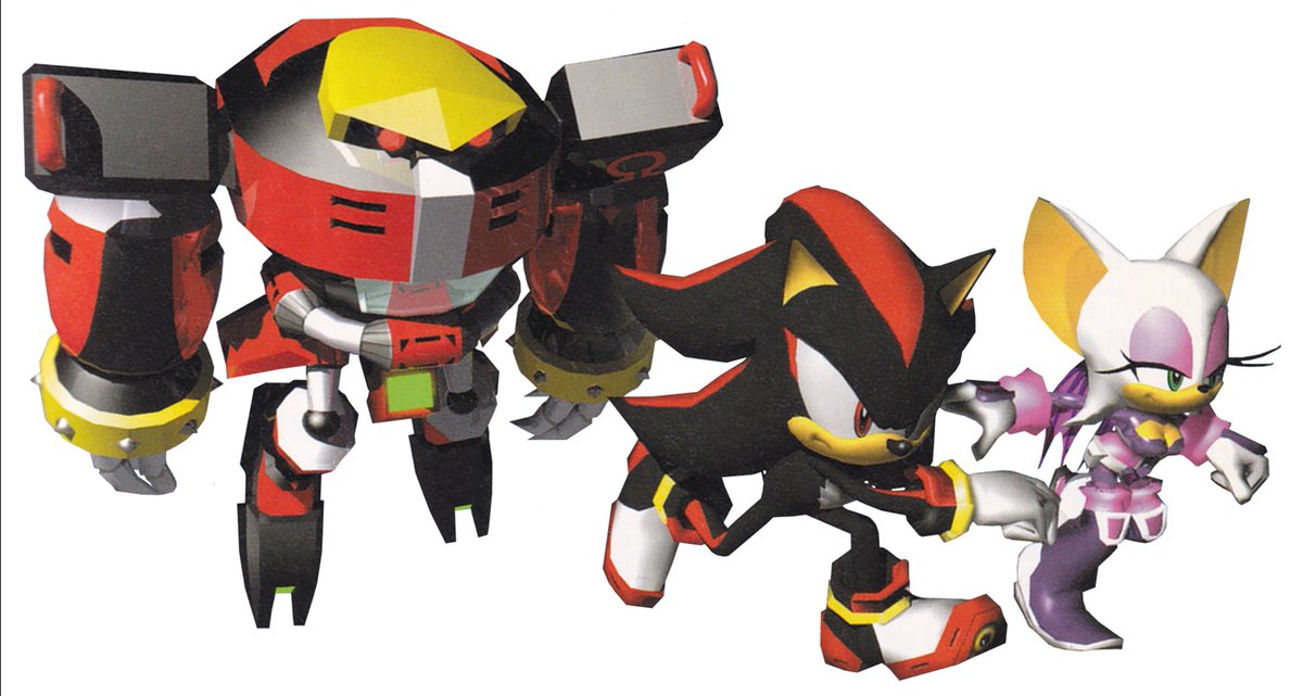 SoaHCity's tweet photo. Sonic Heroes official art. #SonicTheHedgehog https://t.co/7cbdPZB75k