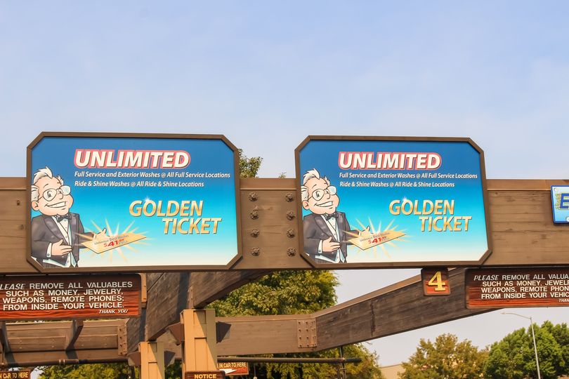 redcarpetcw's tweet photo. Get your Golden Ticket for ultimate savings on your washes all year long! 💰 https://t.co/M0bY0FKo9O